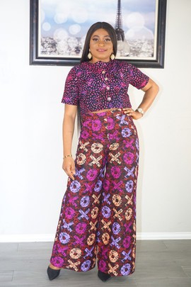 ODERE MULTI COLORED ANKARA PRINT SET