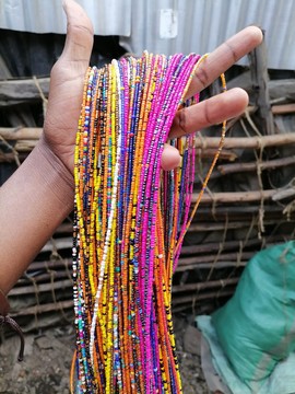 100 Waist beads , African waist beads , wholesale waist beads/ bulk waist beads