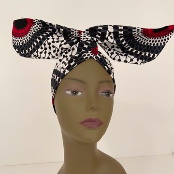 African Print Ankara Handmade Layered Necklace, Earring, and Bracelet Jewelry Set