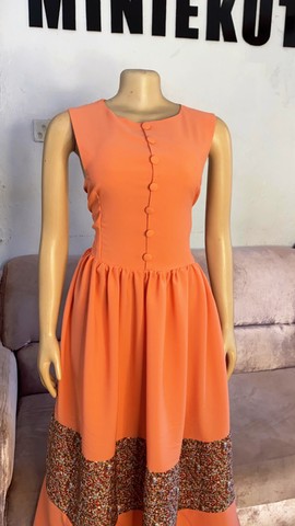 Robe orange