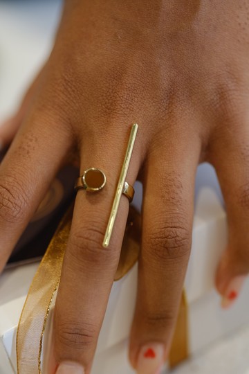 Luna ring Brown