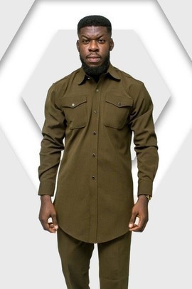 Army Green Shirt, Green Shirt Men, Army Green Pants, Mens Casual Shirt, Mens Casual Pants