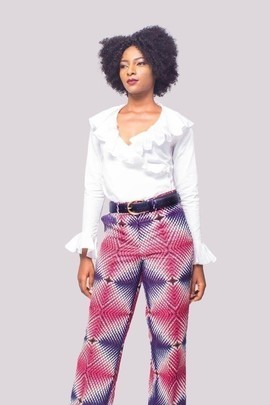 African Print Pants, Ankara pants, African Womens Clothing, Womens Clothing, Womens wear