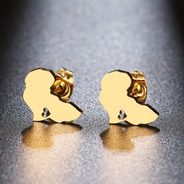 "Africa I love you" earrings