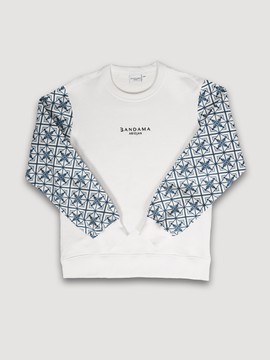Sweatshirt wax blanc Pretoria