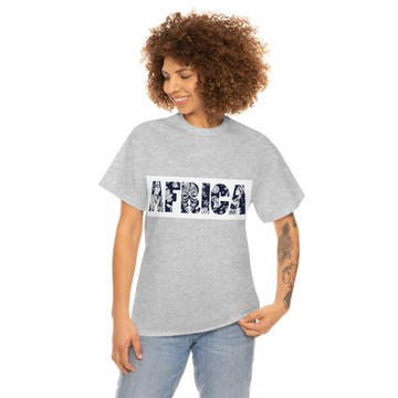 African sign causal style T-shirt