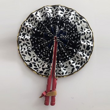 WAX AND DAKAR LEATHER FAN