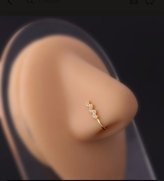 Fake piercing