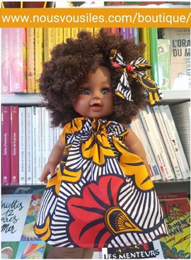 Doll Amy-Rosemary Colibri Dolls - MADRAS ORANGE