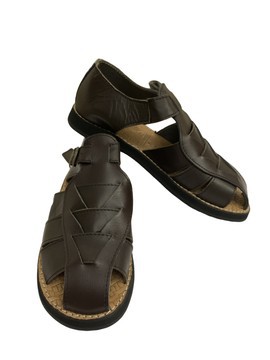 Men's sandal in genuine leather