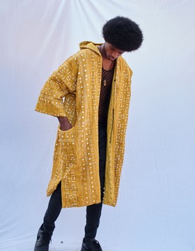 Astrodays Hooded Bogolan Cloak (Pre-Order)