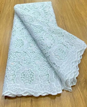 Chiffon cord Lace fabric 5 yards