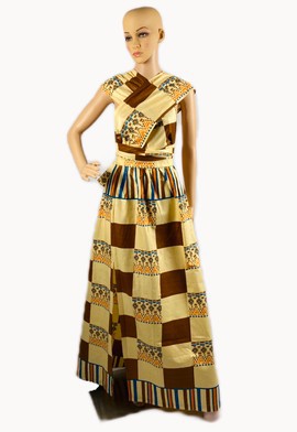 Ankara Infinity Maxi Dress
