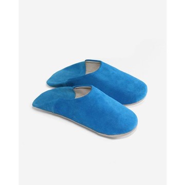 Ballerine en cuir véritable fait main