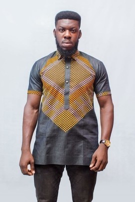 African Print Shirt, Ankara Shirt, African Clothing, African Mens Clothing, African Mens Wear