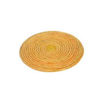 Brown Natural Straw Placemat, Handmade Trivet