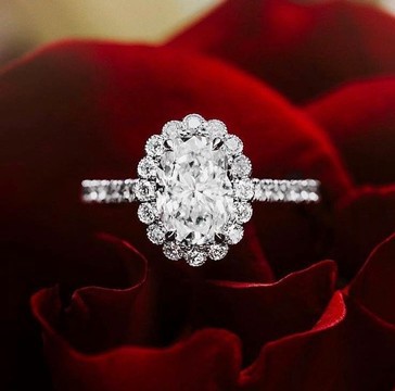 Classic design silver promise/engagement/wedding/gift ring