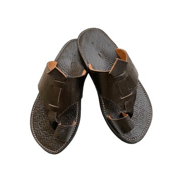 Sandale en vrai cuir Marron mode homme de très haute qualité