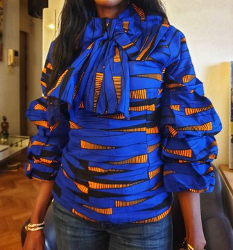 Exquisite Design Ankara Top/Women Clothing/Beautiful Days/Workwear/Plus Size