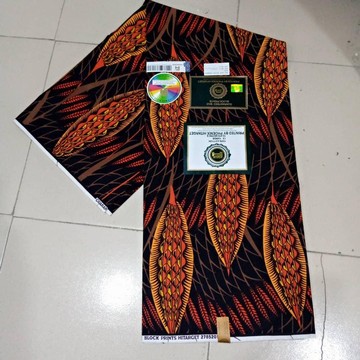 Mudi Ankara fabric pure cotton,6yards