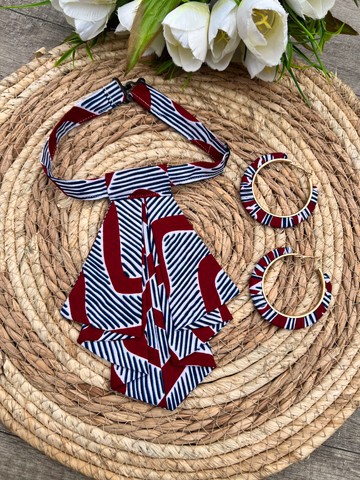 Crawax set and earrings