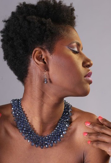 Crystal necklace "Cristéla"