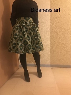 Bouffant skirt