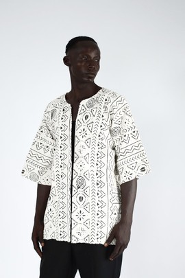 Ananse's Trail Bogolan Cloak