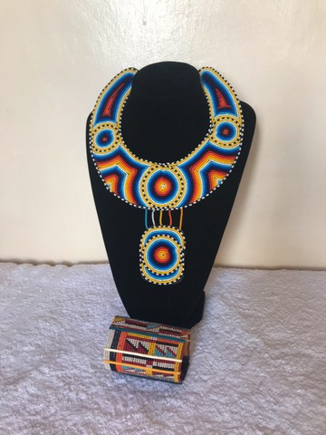 Zulu beads/maasai beads necklace/statement necklaces/african necklace/african jewelry/