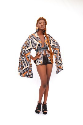 Le blazer cape Koumi