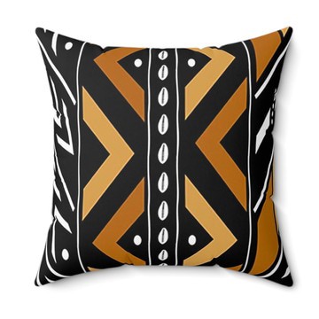 (2 Sets) - African Cushion Pillow Case Throw Cover Tribal Print(MORE SIZES AVAILABLE)