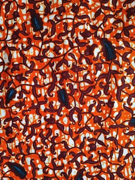 Tissu wax africain Ankara fabric imprimée wax motif