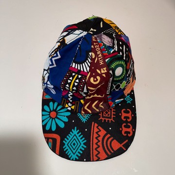 African Print Ankara Multicolor Colorful Bohemian Patchwork Baseball Cap