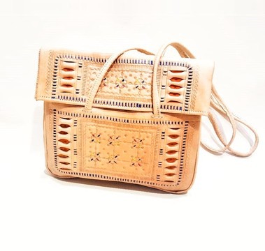 Very good quality handmade original real leather backpack