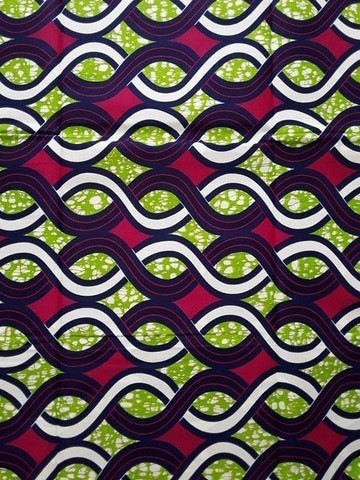 COUPON FABRIC WAX AFRICAN