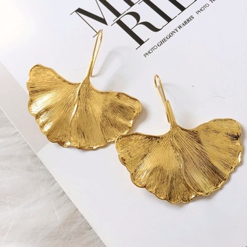 Earrings / African gold earing "hope"