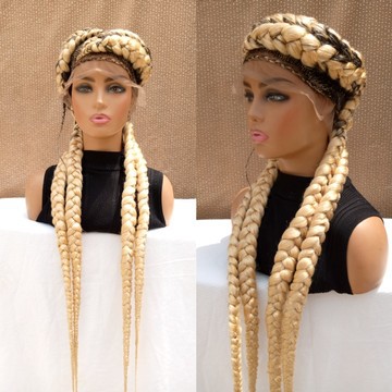 613 french braids,full lace wig 40inches