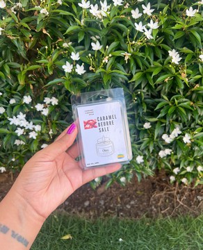 Salted butter caramel scented wax melt