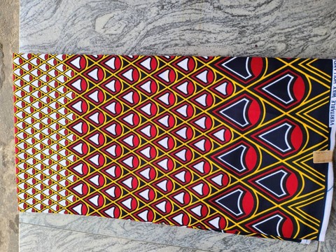 funke Ankara fabric 💯 cotton 6yards