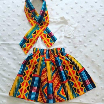 baby skirt and headband