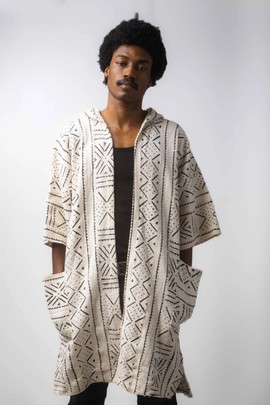Your Power hooded bogolan cloak (Pre-Order)