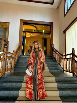 Robe bubu Ankara, robe kaftan de luxe, mode africaine en Ankara du Nigeria,
