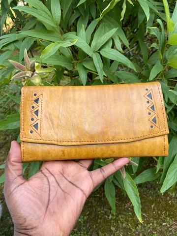 Large Handcrafted Leather Wallet