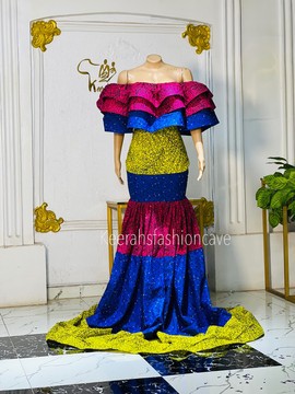 Robe longue imprimée Ankara, robe de bal africaine, vêtements pour femmes Ankara, robes africaines