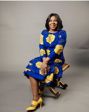 Ziya African Print Maxi Dress