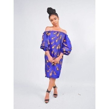 Wura Dress - Blue