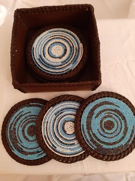 Sets de table perlés 6 pièces