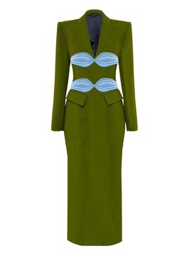 Robe blazer mi-longue November Field Maison Aria - SS21