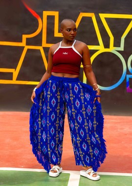 NANYA BARREL PANT - BLUE (nyfw)