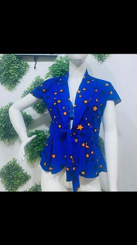 NikkyStyles African peplum top